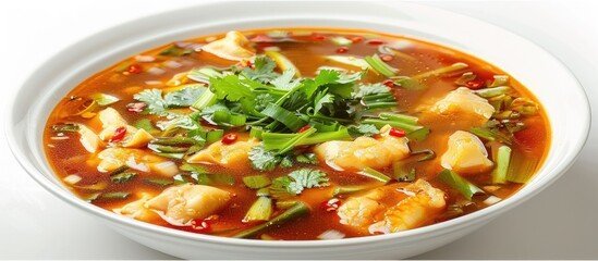 Hot & Sour Chicken Soup